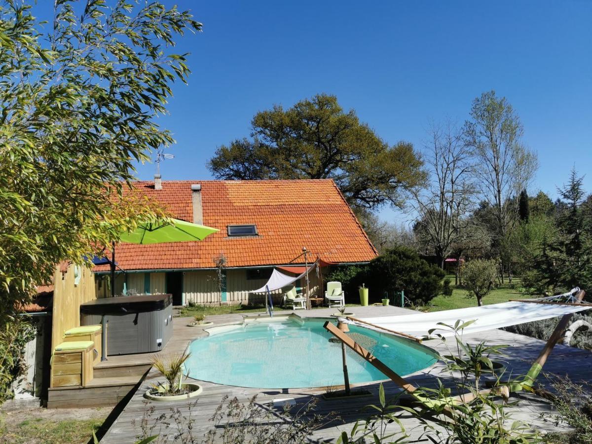 Les Hotes Landes Saint-Gor Bagian luar foto