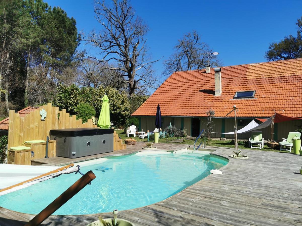 Les Hotes Landes Saint-Gor Bagian luar foto