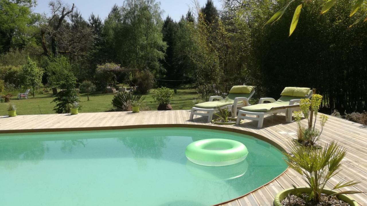 Les Hotes Landes Saint-Gor Bagian luar foto